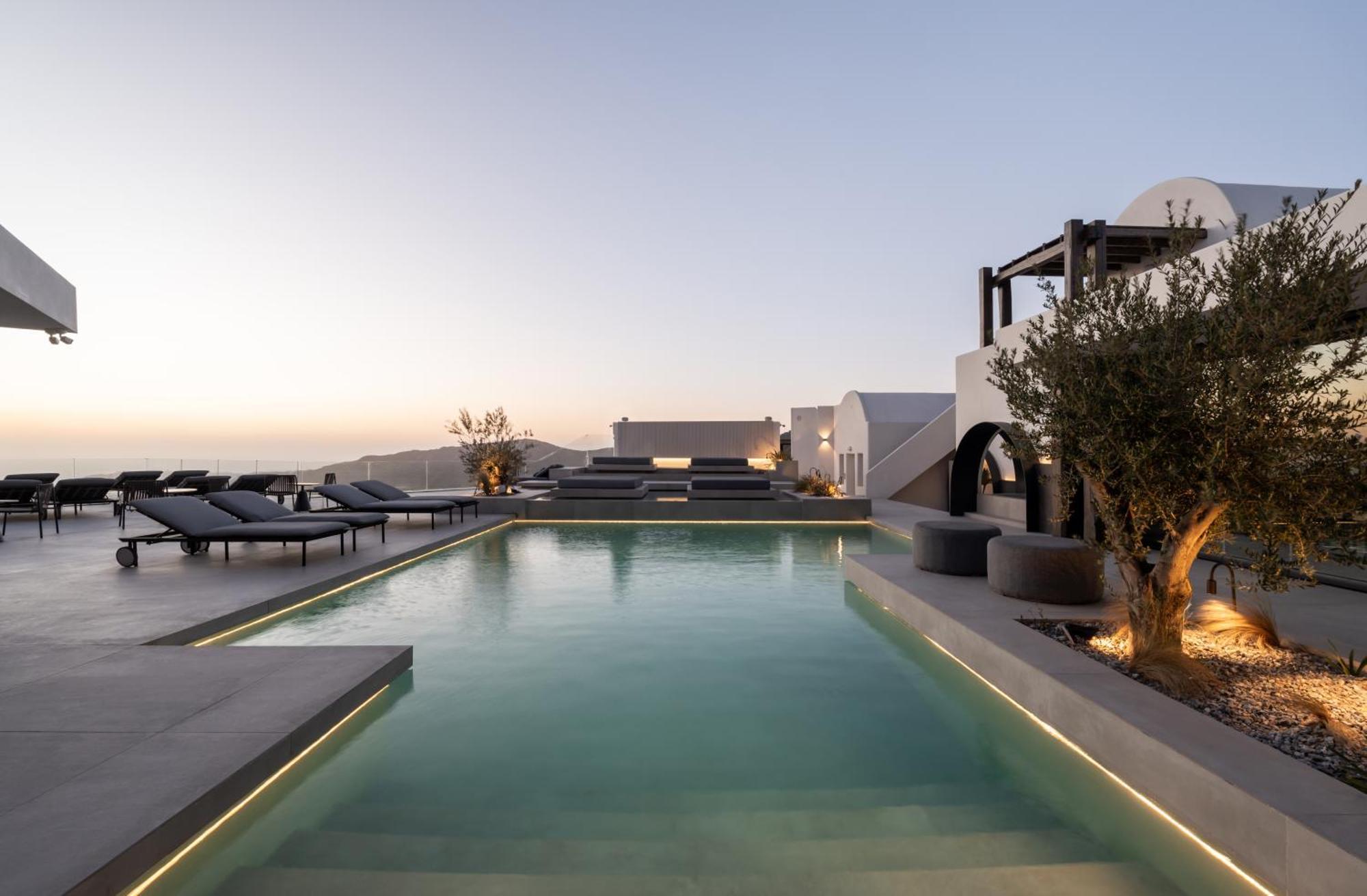 Rocabella Santorini Hotel & Spa Imerovigli  Bagian luar foto