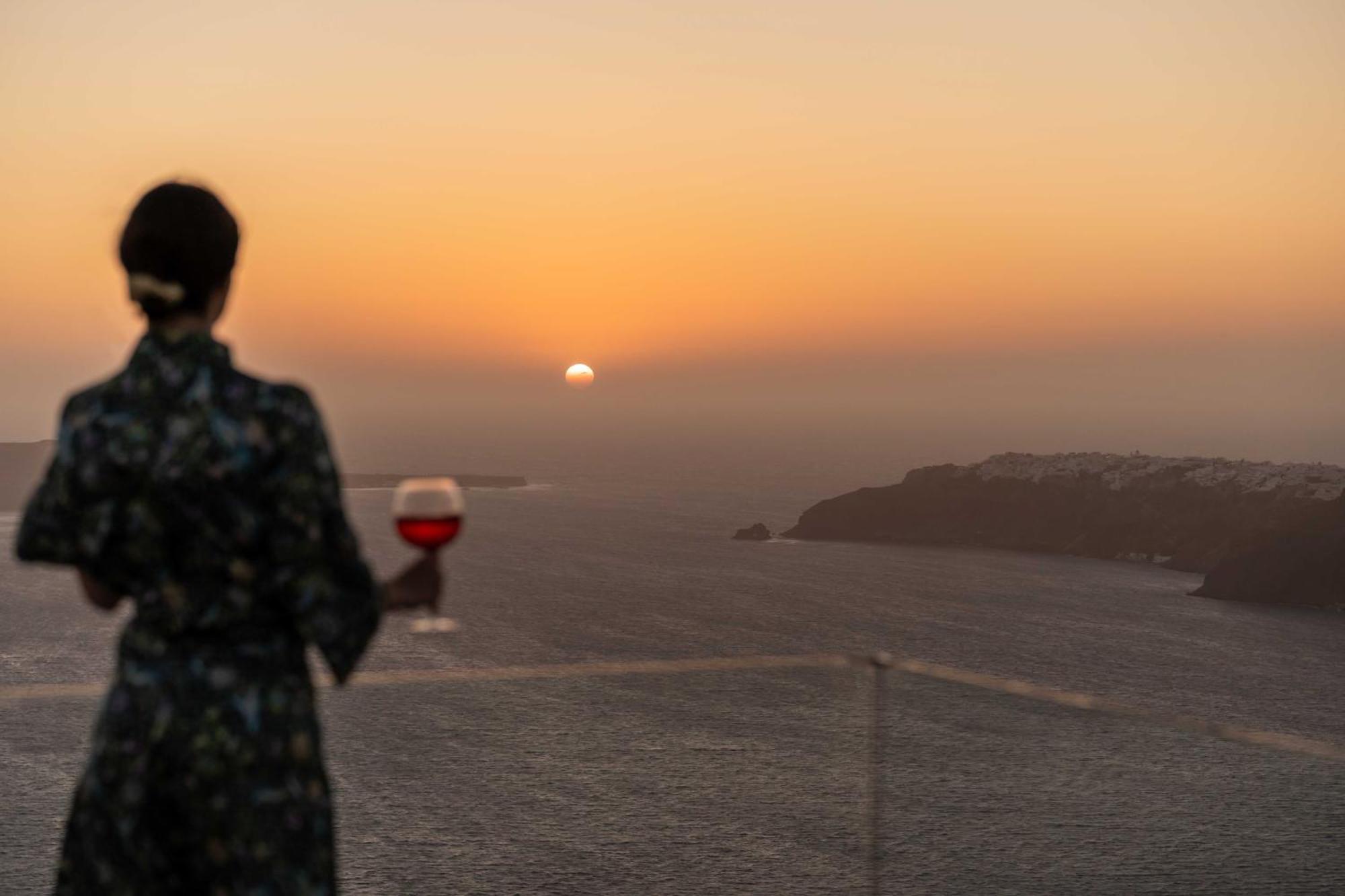 Rocabella Santorini Hotel & Spa Imerovigli  Bagian luar foto